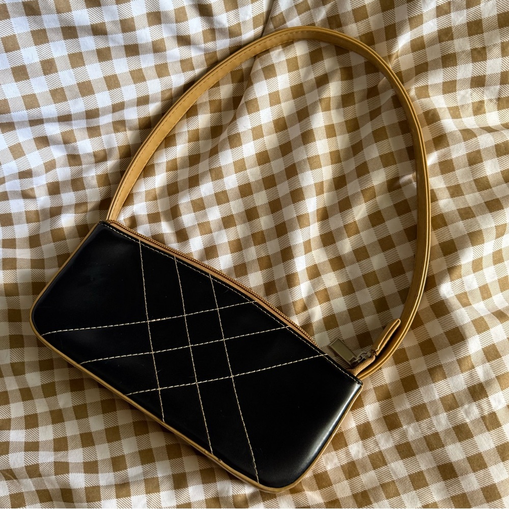 Vintage Black and Tan Small Bag